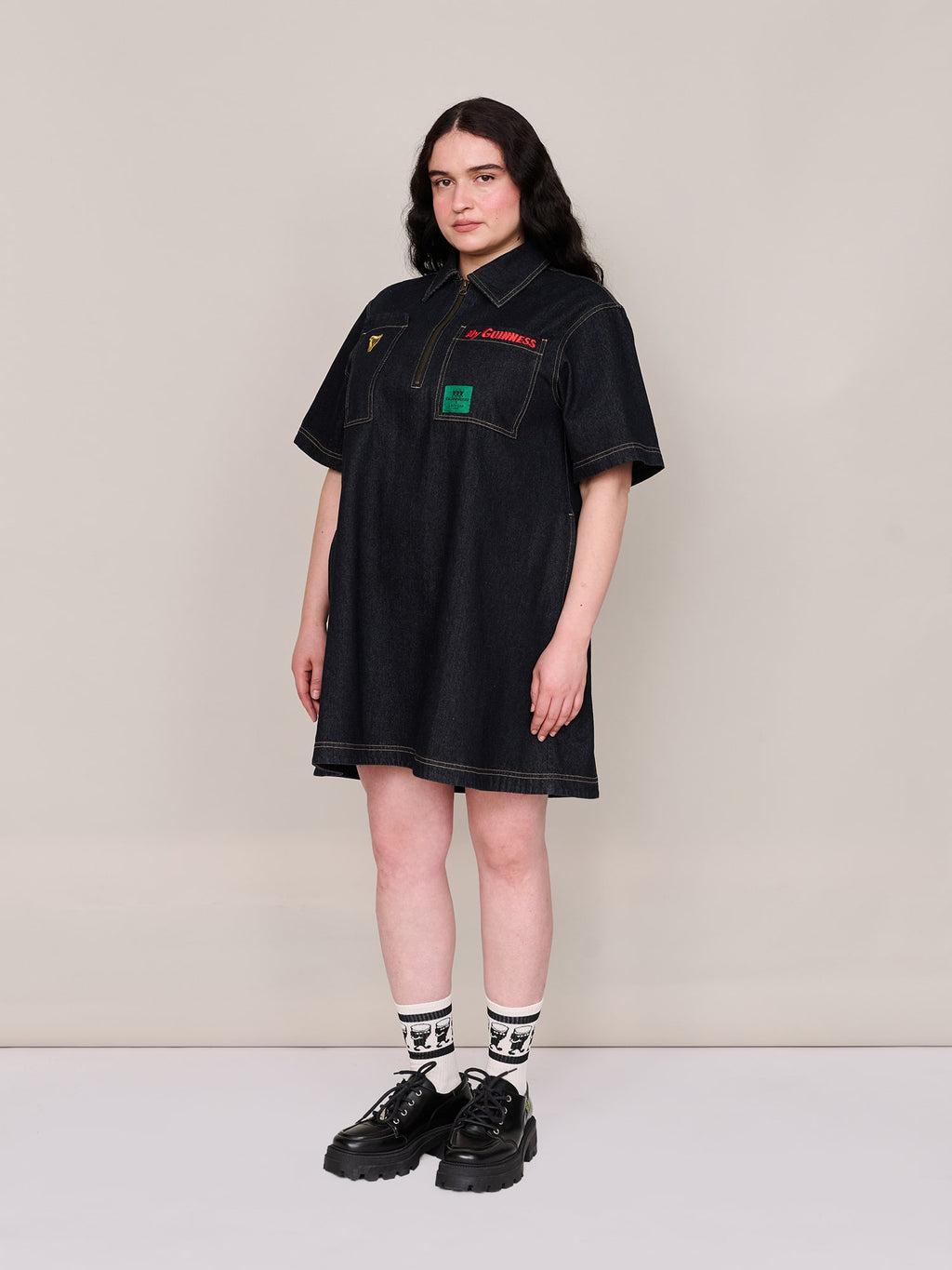 model:Yasmin wears size L and is 5’4”