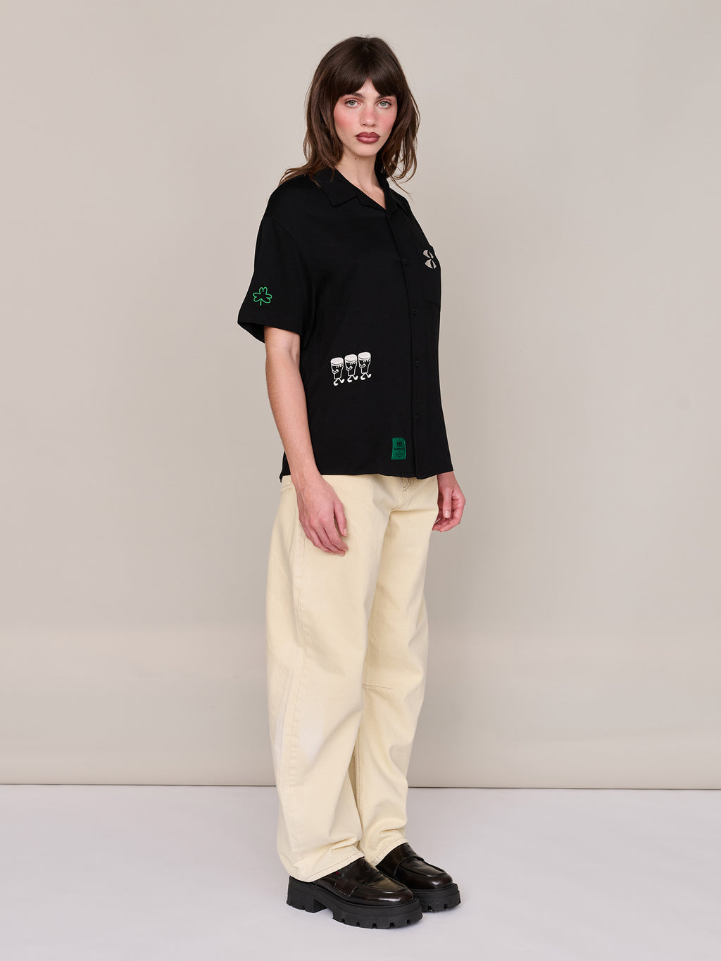 model:Molly wears size S and is 5’ 7”