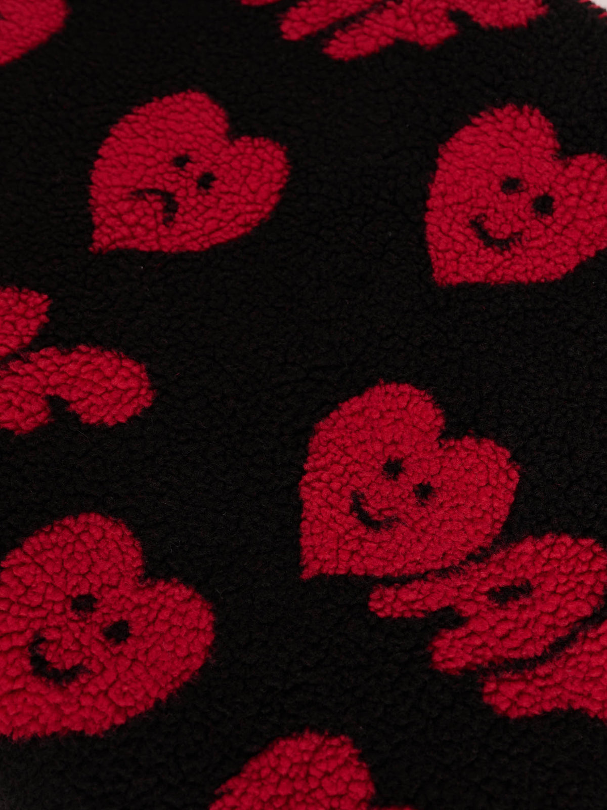 Oaf Fleece Heart Blanket
