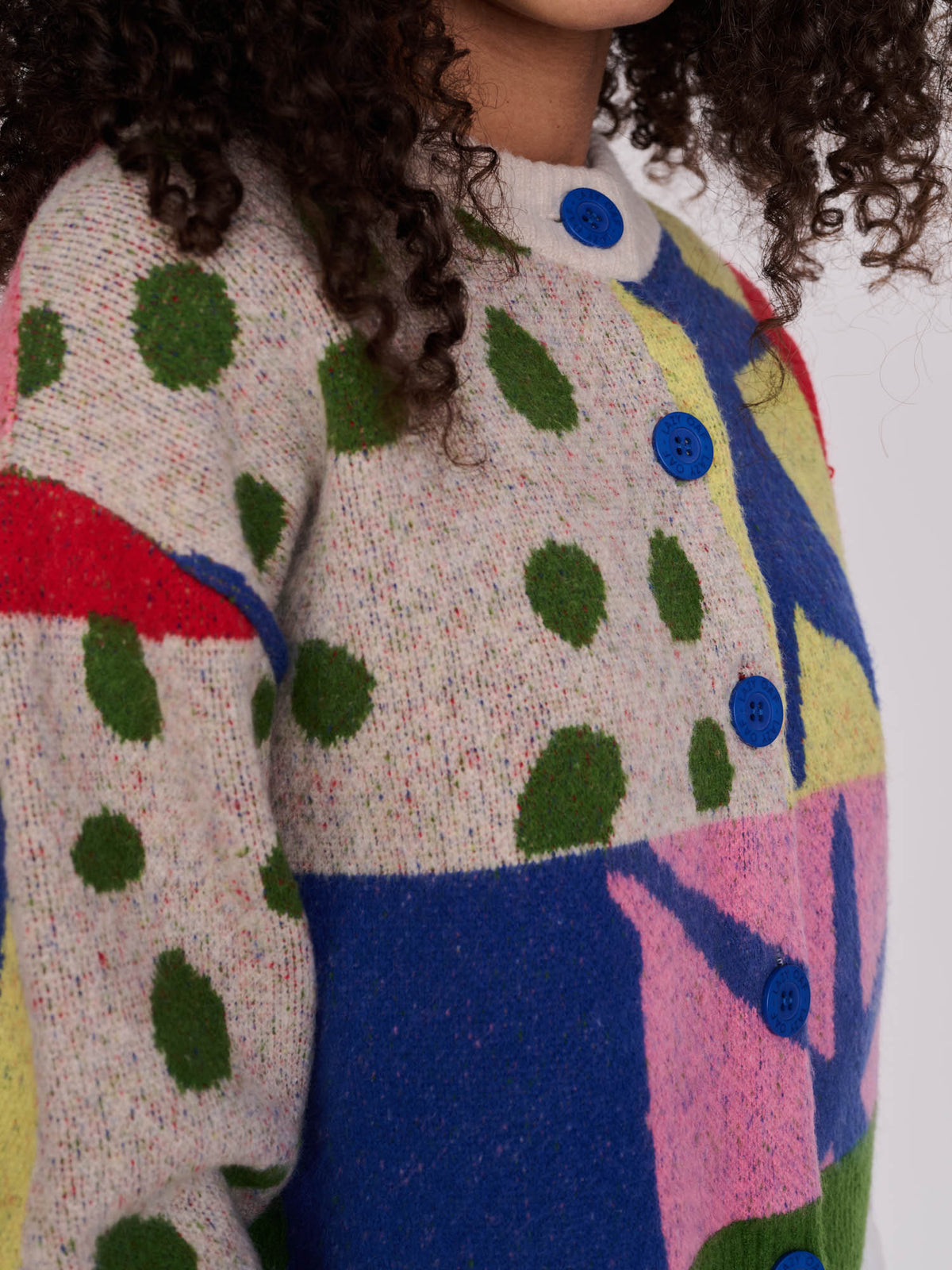 Abstract Cardigan