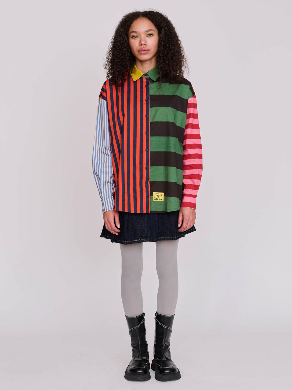  model:Florence wears size S and is 5’6”