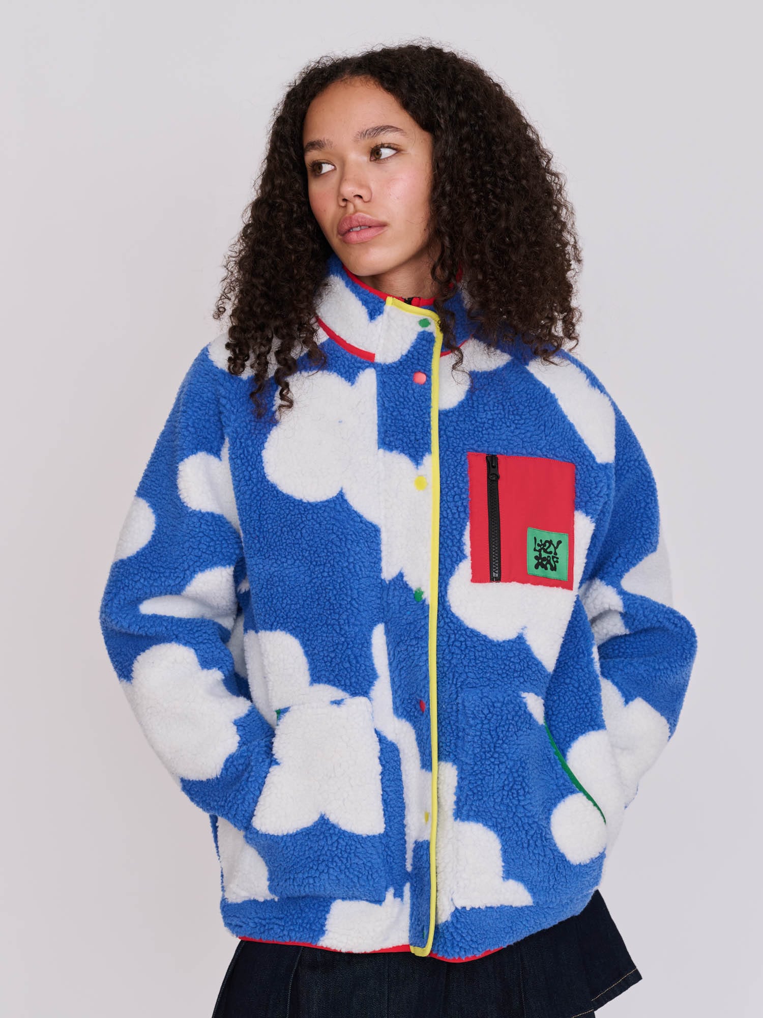 Head In The Clouds Fleece – Lazy Oaf