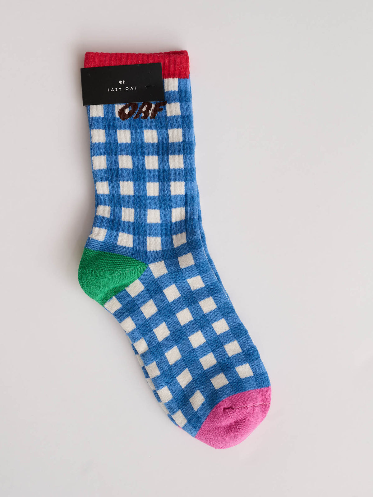 Oaf Gingham Socks