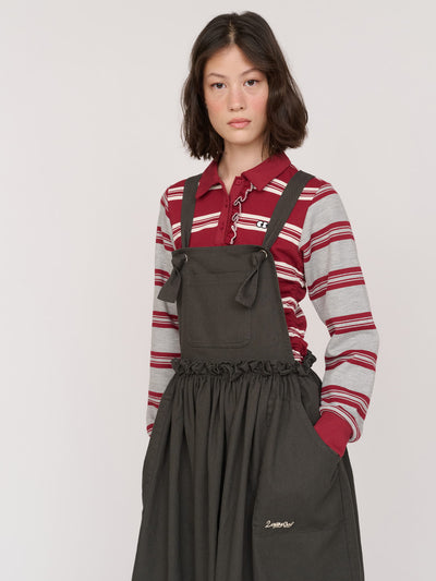 model:Jess wears size S and is 5’7”