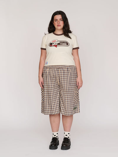 model:Bella wears size XXL and is 5’10”