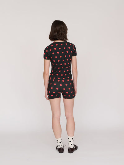 model:Jess wears size S and is 5’7”