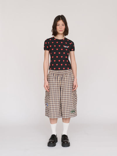 model:Jess wears size S and is 5’7”