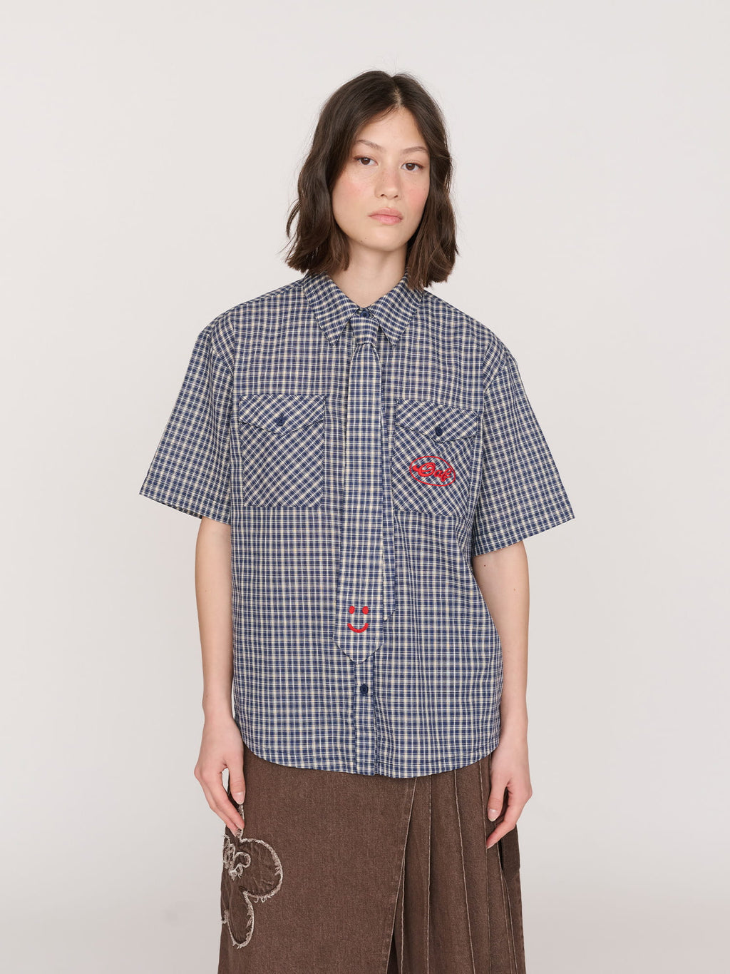 Collection-women-landing, collection-women-new-in-1, collection-women, model:Jess wears size S and is 5’7” , collection-prints-patterns, collection-womens-tops, collection-womens-shirts