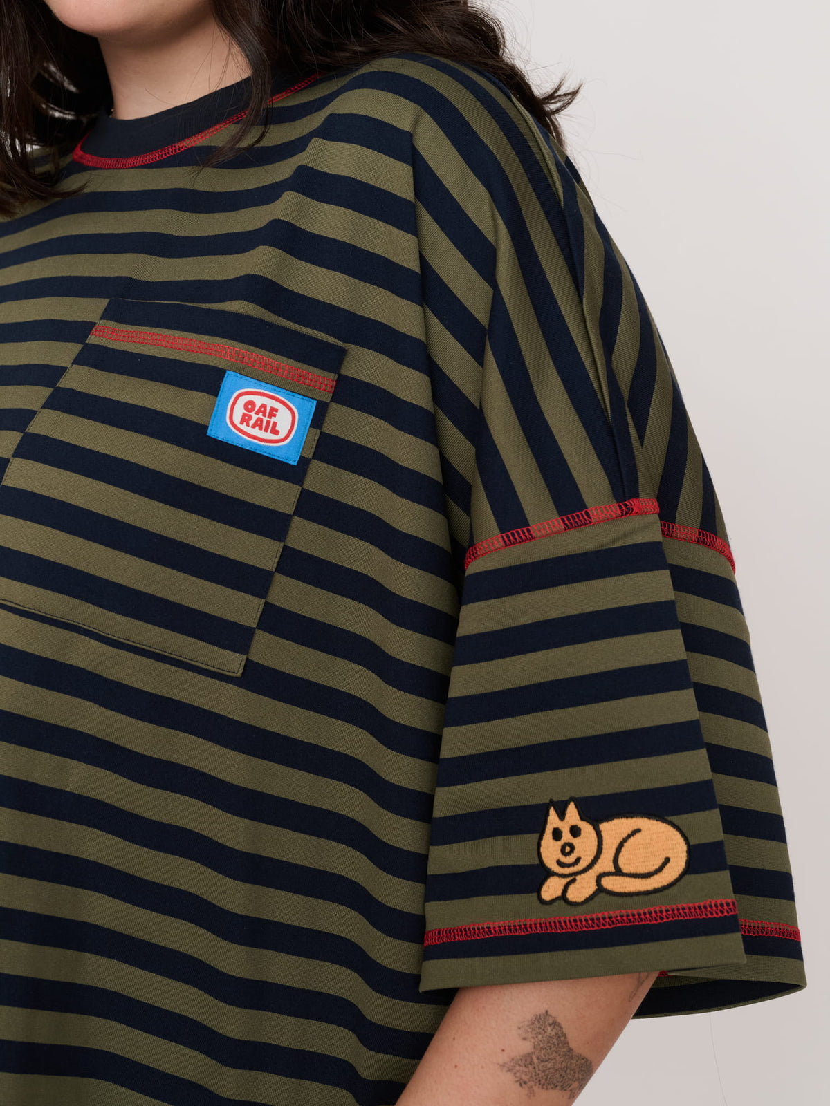 Oaf Rail Big Square T-shirt