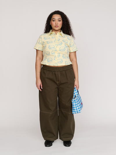 model:Zaynab wears size 18 and is 5’8”