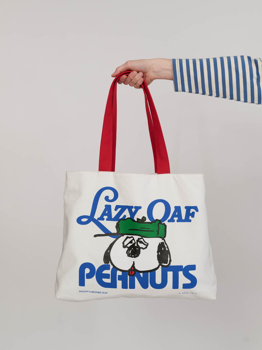 Lazy Oaf x Peanuts Olaf Canvas Tote Bag