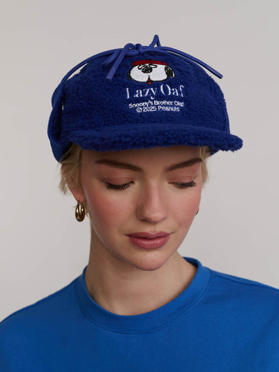 Lazy Oaf x Peanuts Olaf Fleece Flap Cap