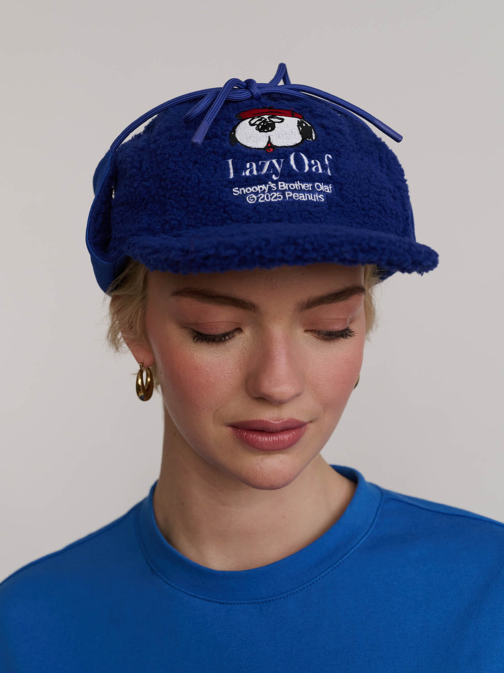 Lazy Oaf x Peanuts Olaf Fleece Flap Cap