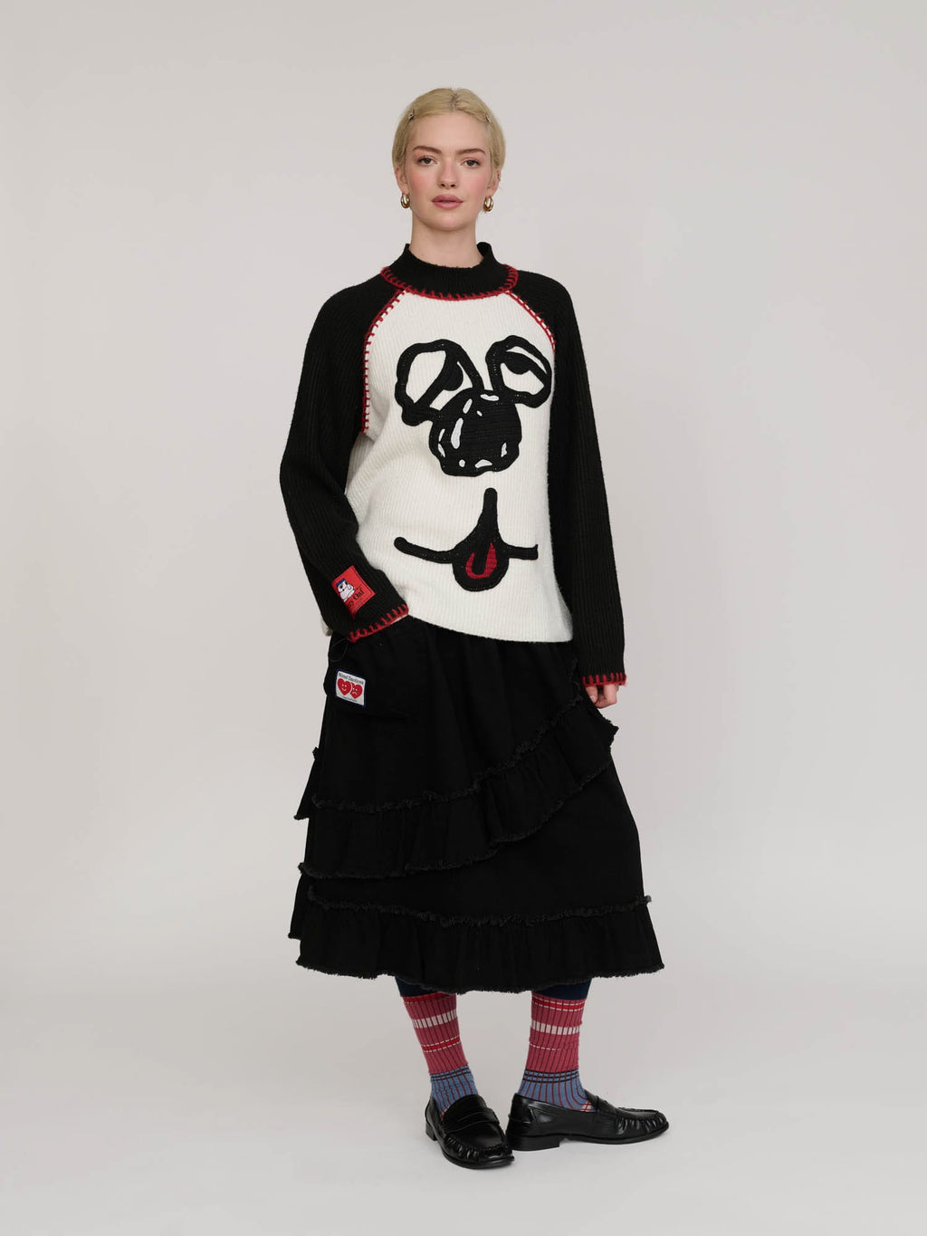 model:Emmie wears size S and is 5’6”