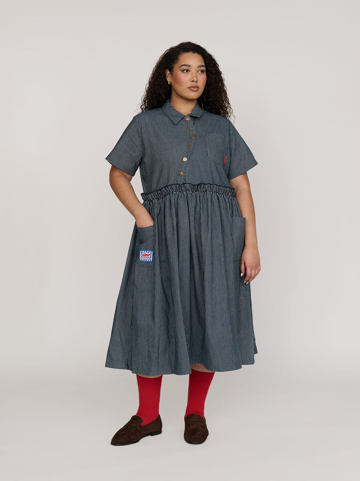 collection-curve, model:Zaynab wears size XXL and is 5’8”, collection-curve-dresses