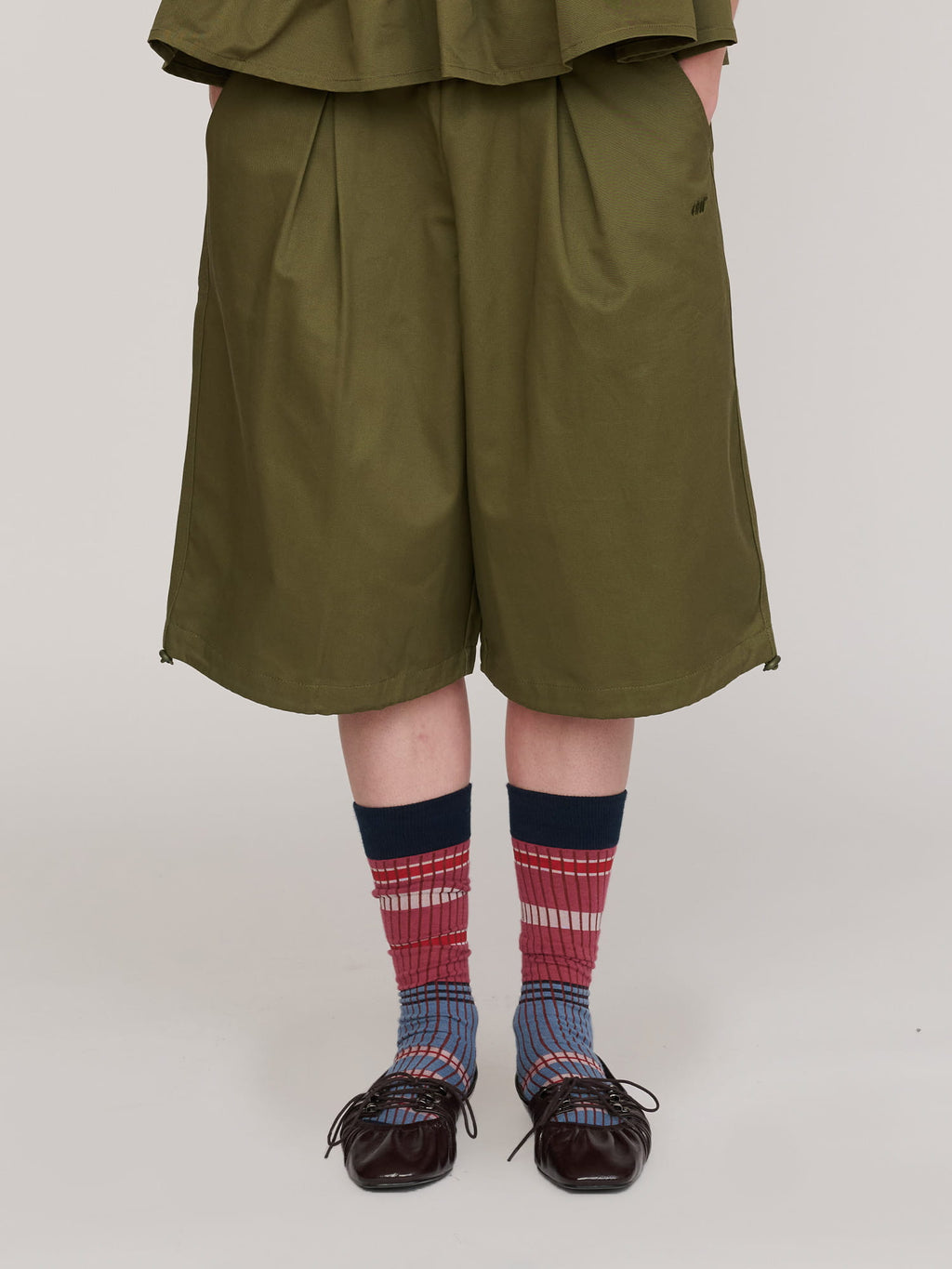 Drawcord Balloon Shorts