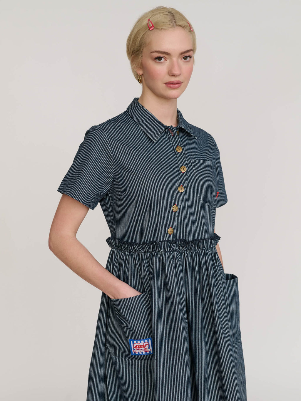 model:Emmie wears size S and is 5’6”