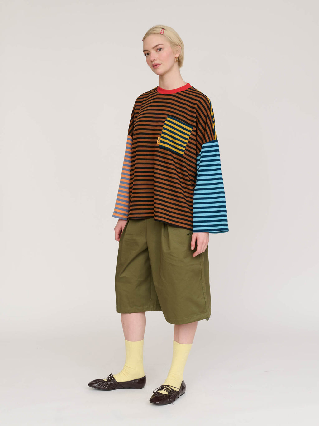 model:Emmie wears size S and is 5’6”