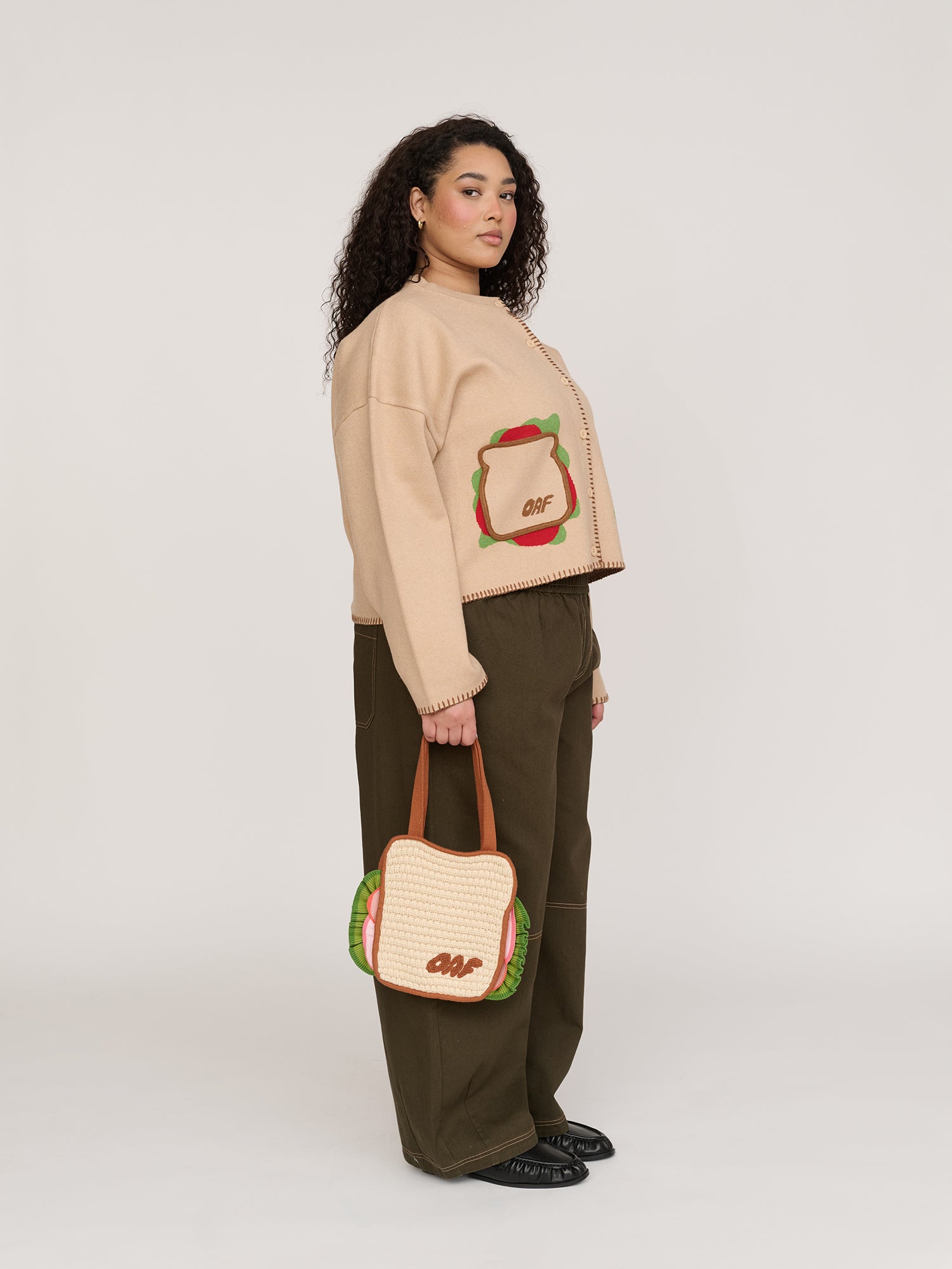 Lazy Loaf Crochet Style Bag – Lazy Oaf