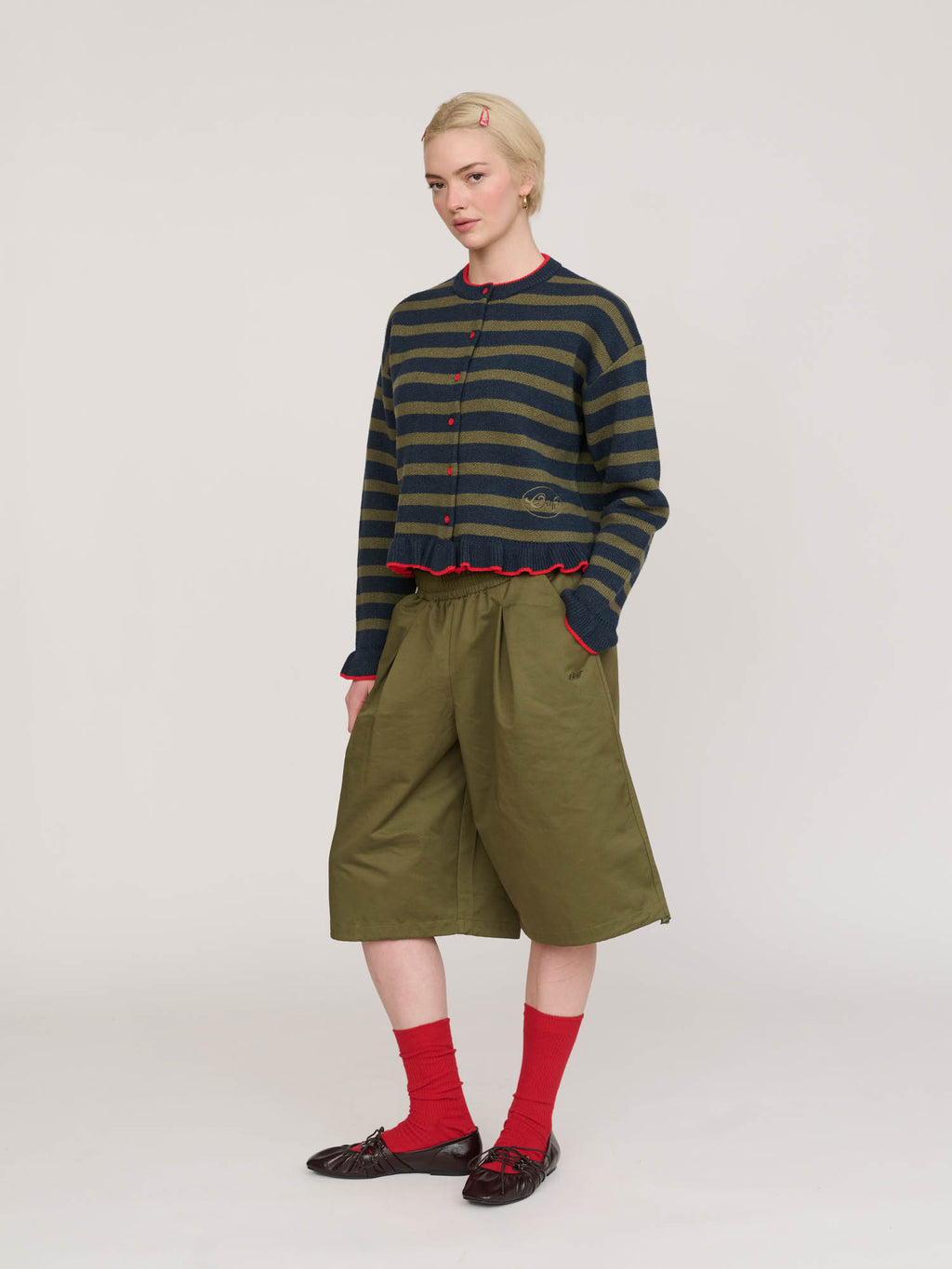 model:Emmie wears size S and is 5’6”