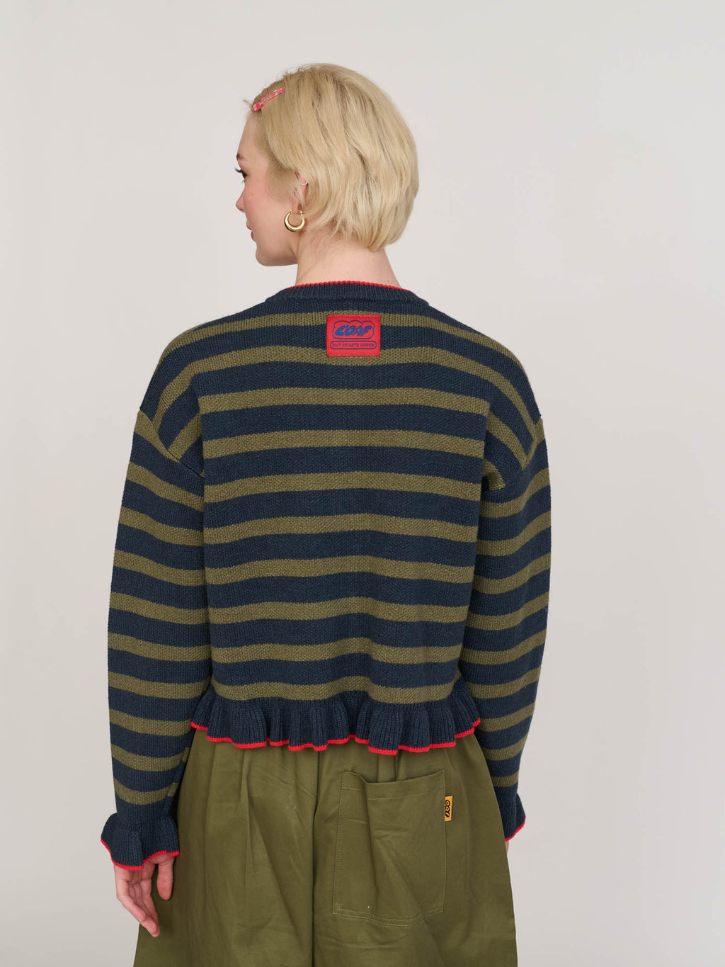 model:Emmie wears size S and is 5’6”