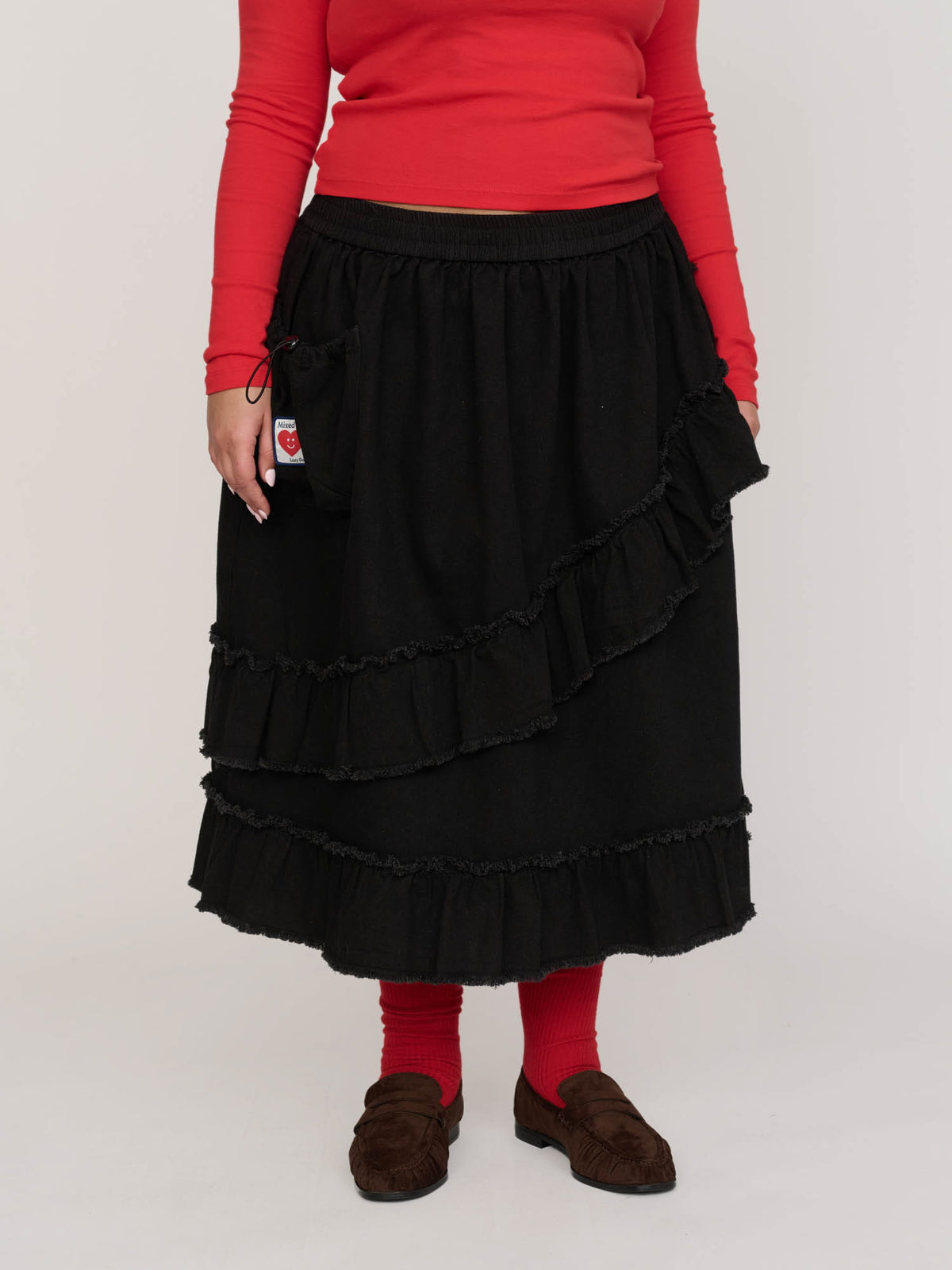 collection-curve, collection-everyone-new-in, model:Zaynab wears size XXL and is 5’8”, collection-all-skirts-dresses, collection-curve-bottoms