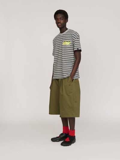 model:Elhadj wears size L and is 6’1”