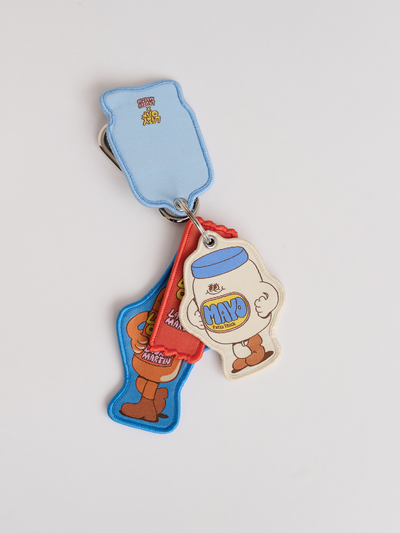LO x Lauren Martin Condiments Keyring