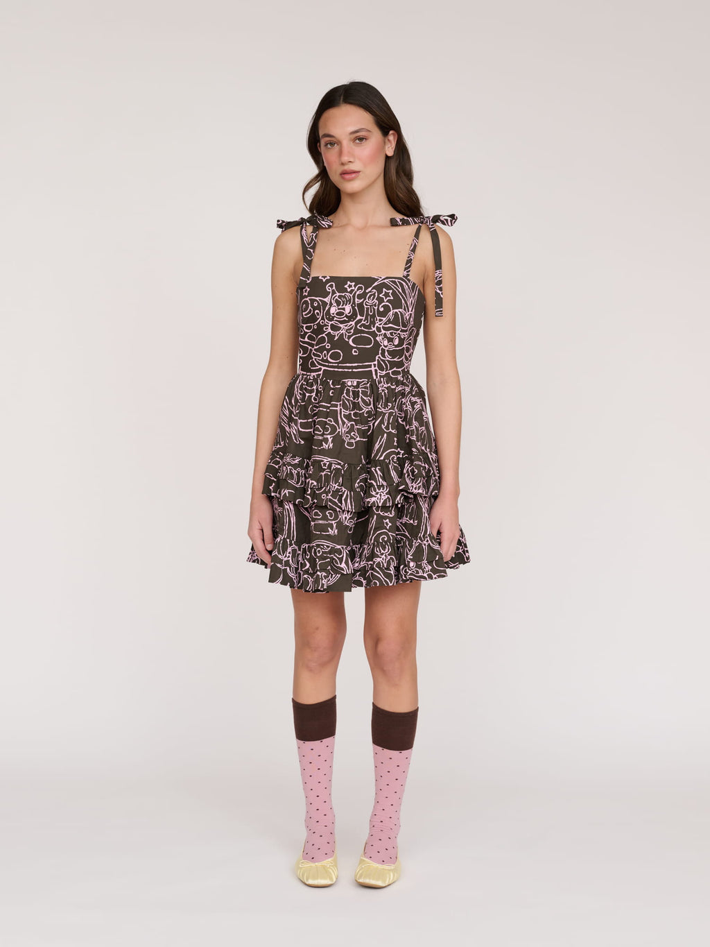 model:Azul wears size 8 and is 5’8”