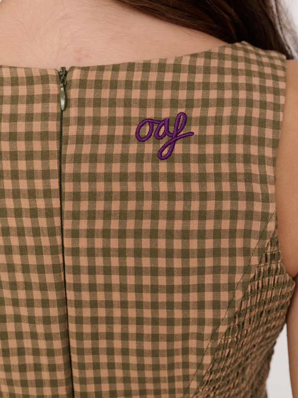 Check & Stars Mini Dress