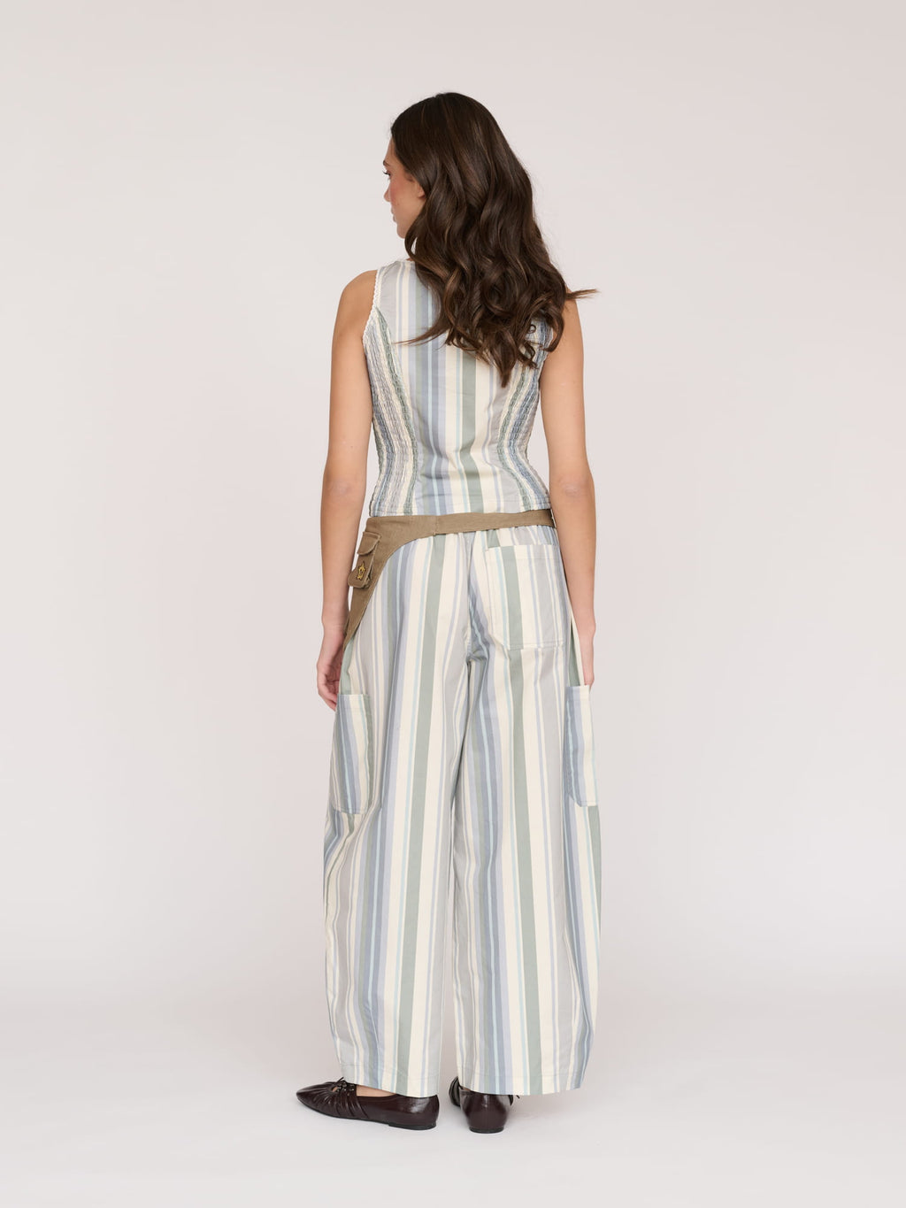 model:Azul wears size S and is 5’8”