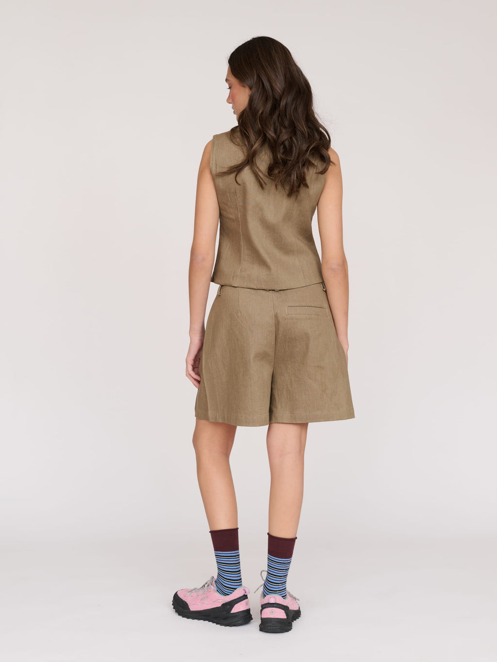 model:Azul wears size S and is 5’8”