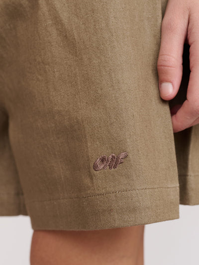 Box Pleats Shorts
