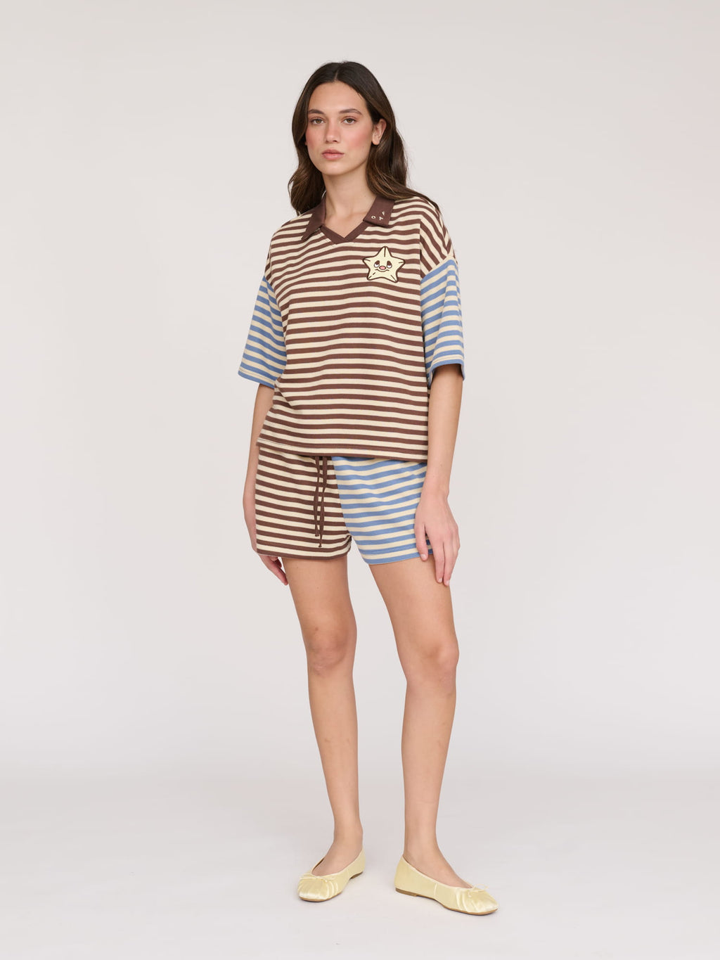 model:Azul wears size S and is 5’8”