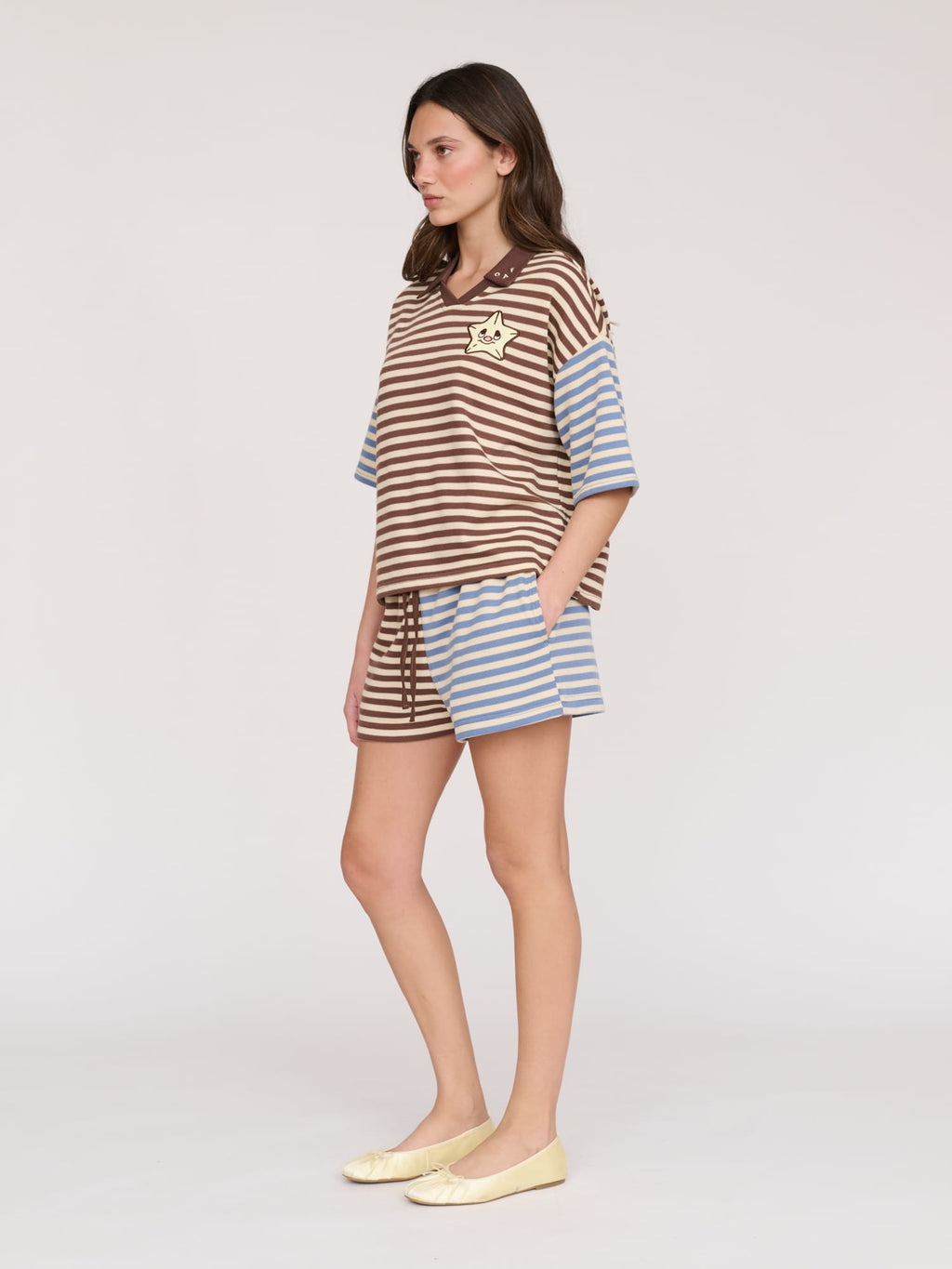 model:Azul wears size S and is 5’8”