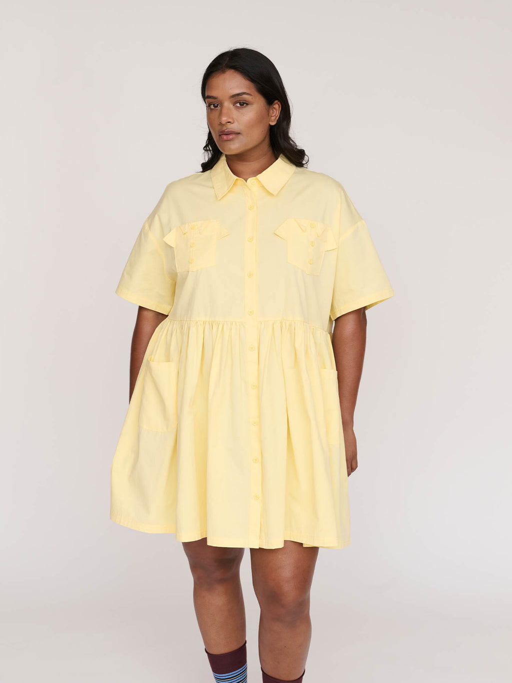 Tiny Shirts Shirt Dress – Lazy Oaf