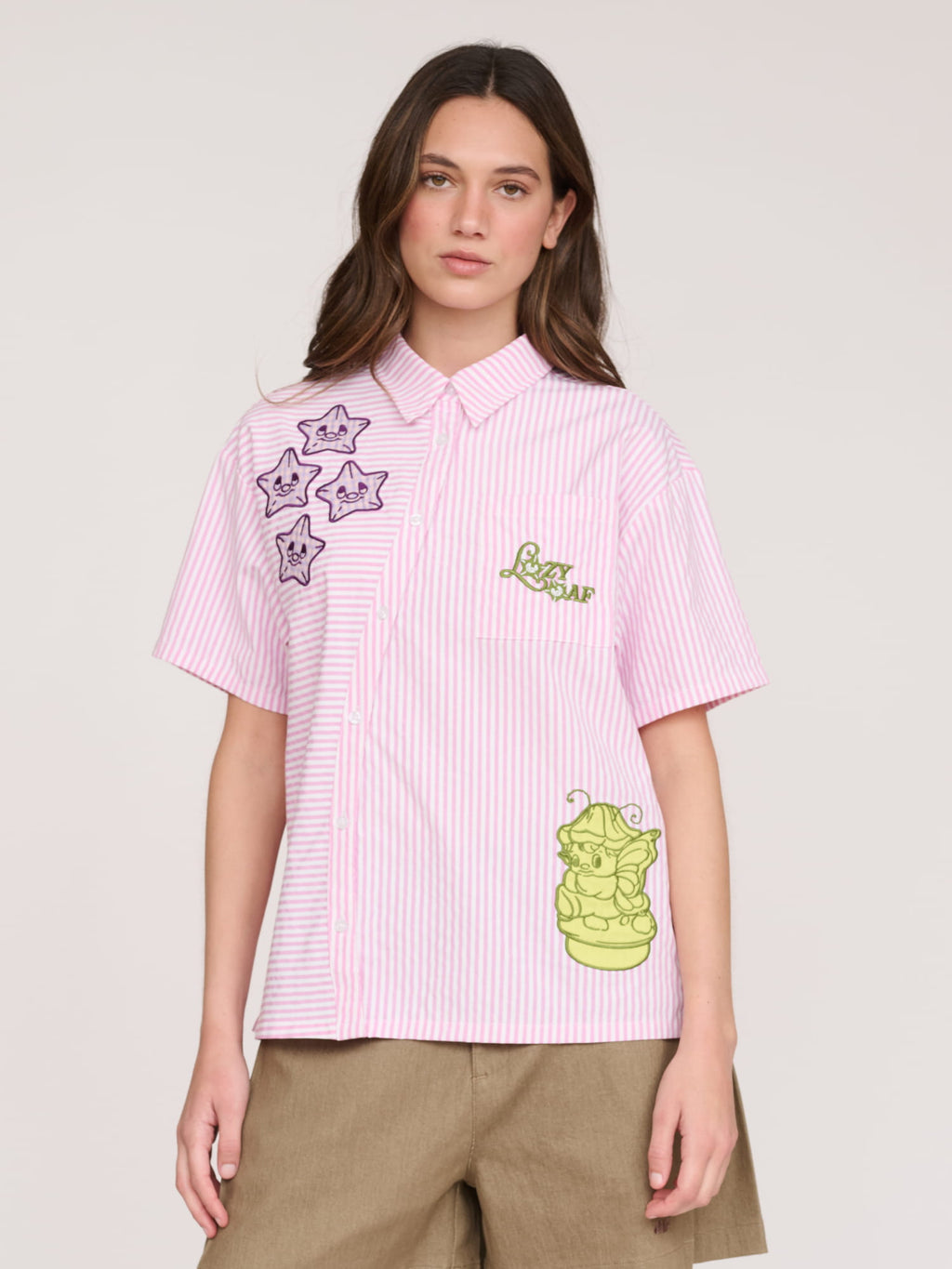 Collection-women-landing, collection-women-new-in-1, collection-womens-shirts, model:Azul wears size S and is 5’8”