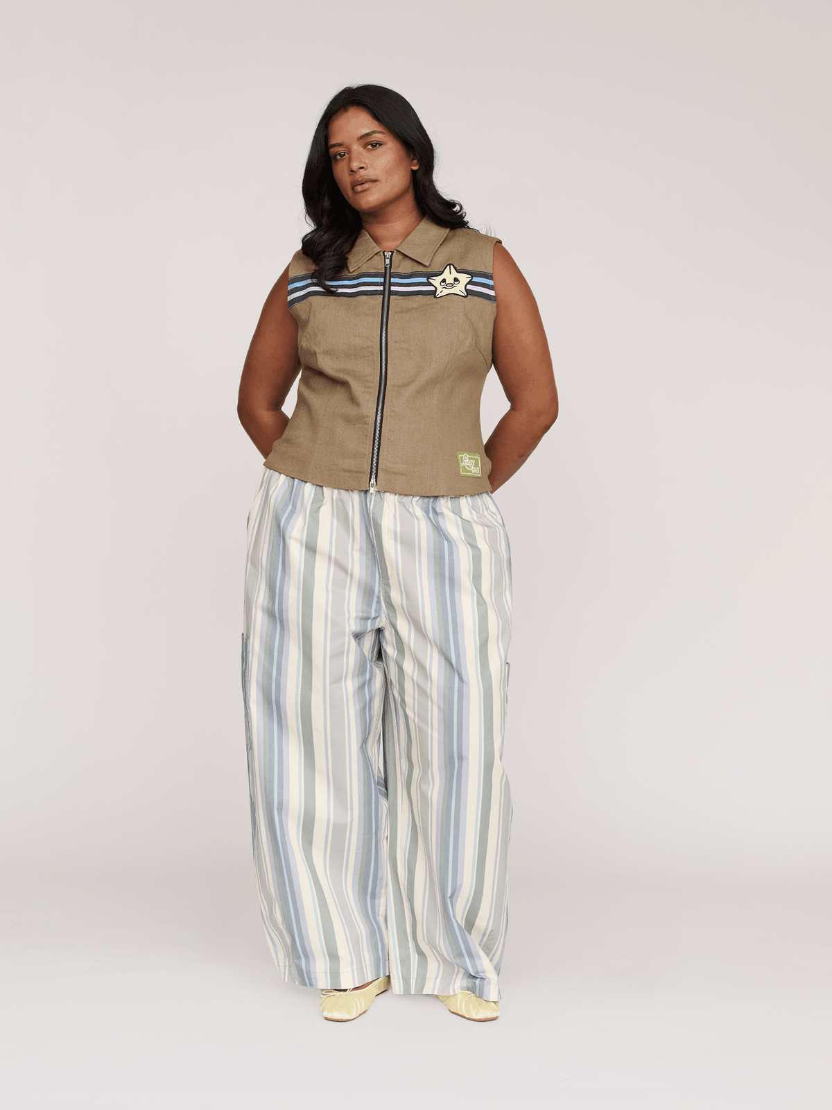 model:Sha wears size XXL and is 5’9”