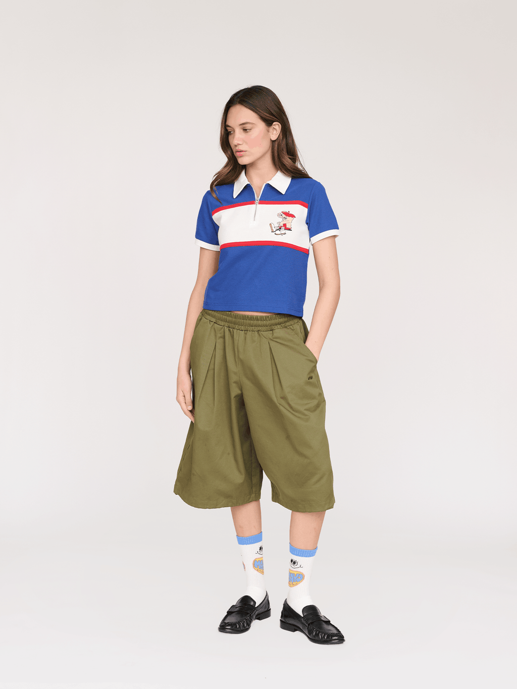 model:Azul wears size S and is 5’8”