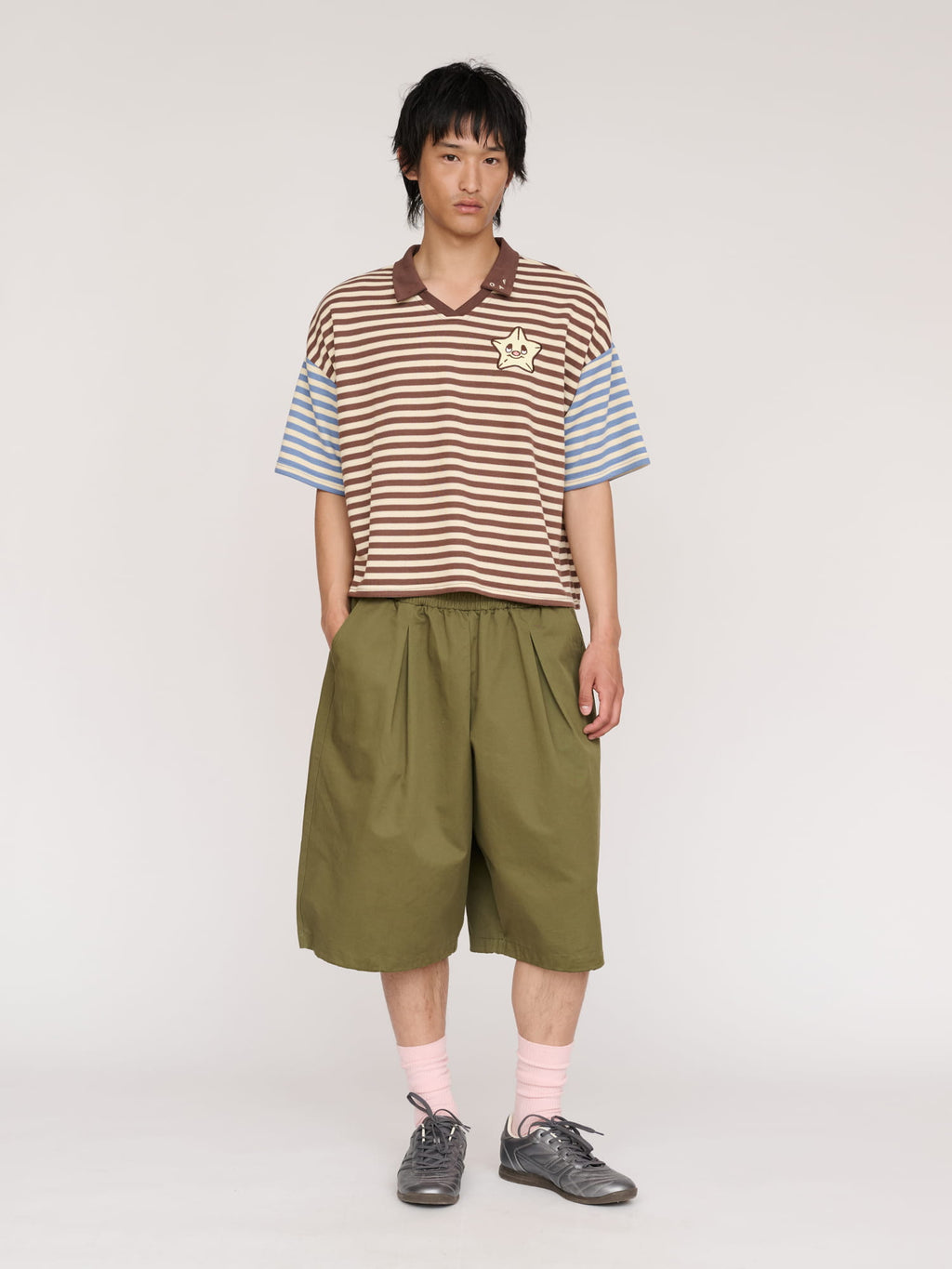 model:Quinuo wears size L and is 6’0”