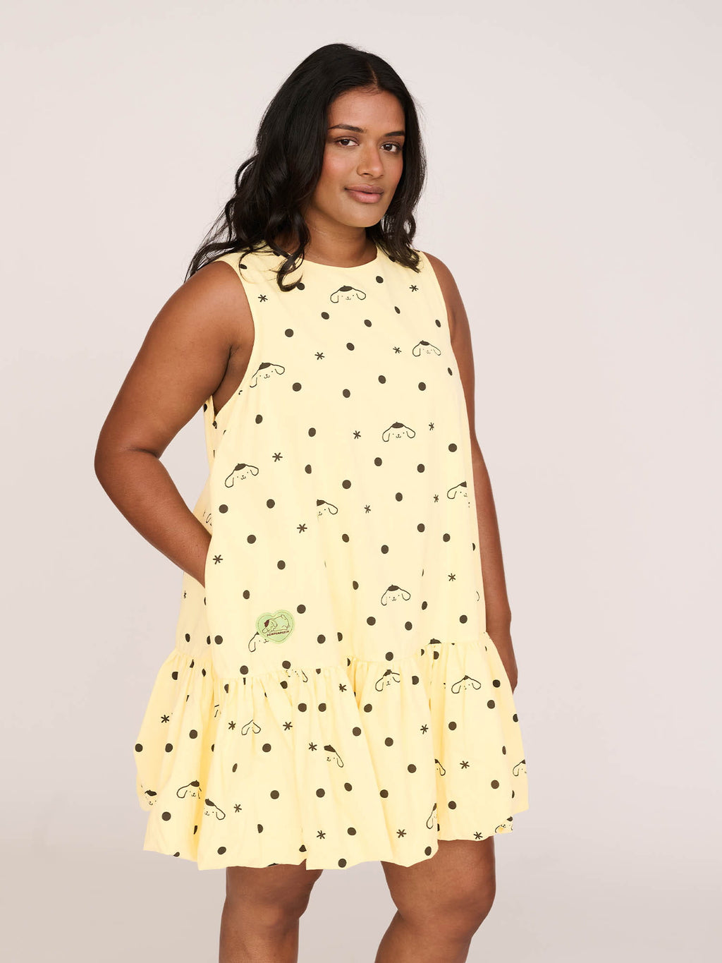 yellow drop waist dress Pompompurin Drop Waist Dress