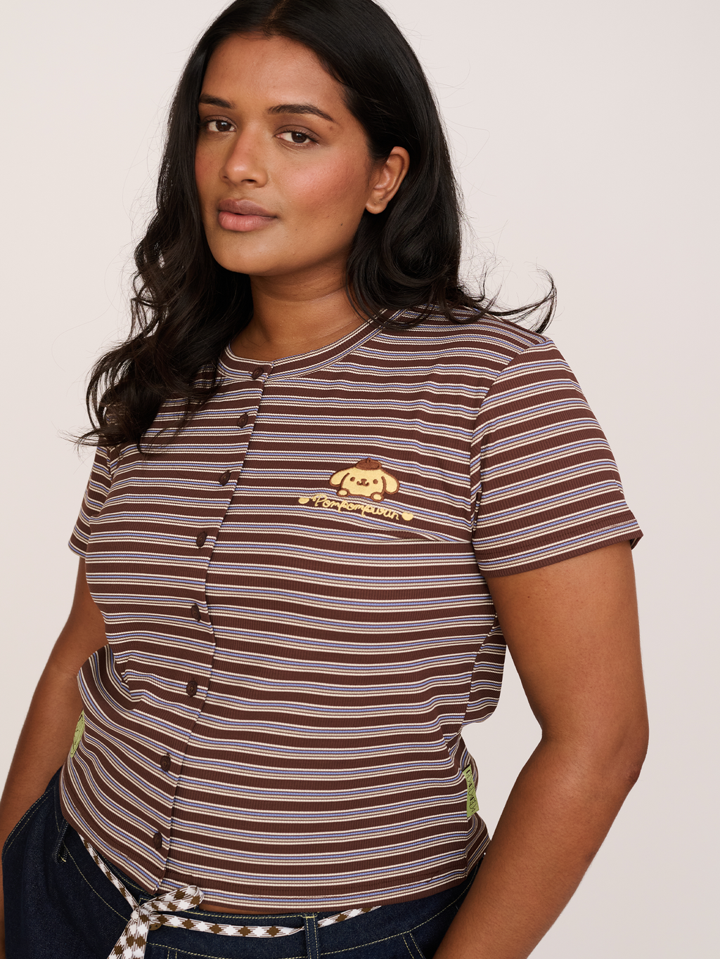 collection-curve, collection-curve-tops, model:Sha wears size XXL and is 5’9”