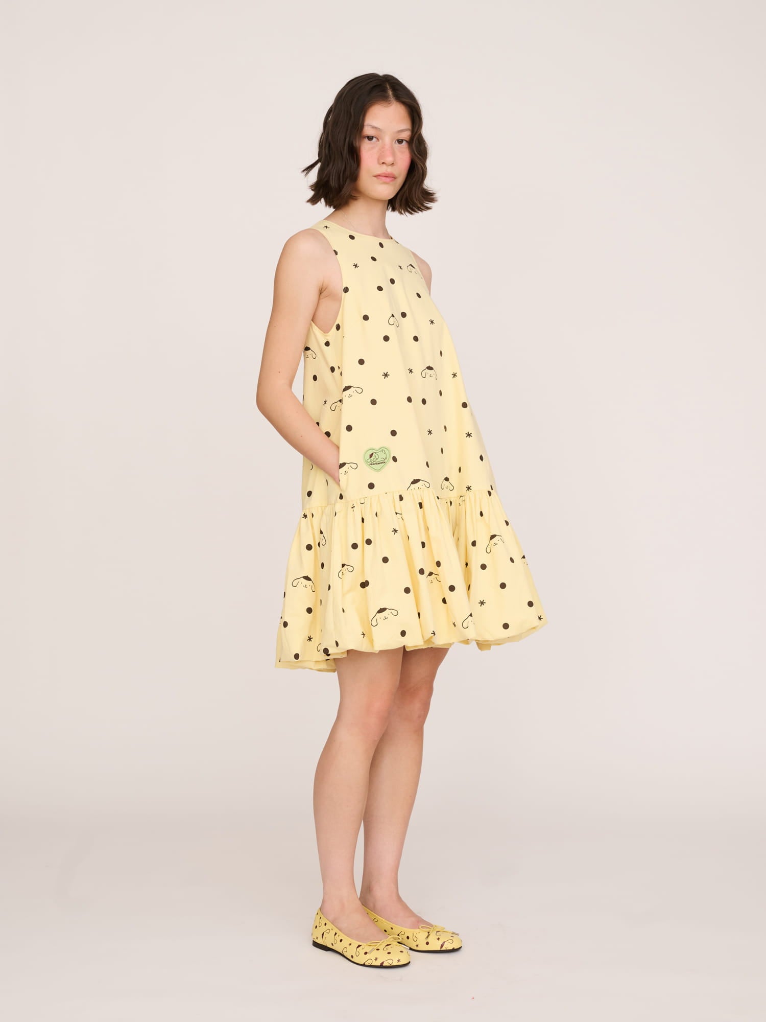Pompompurin Drop Waist Dress – Lazy Oaf