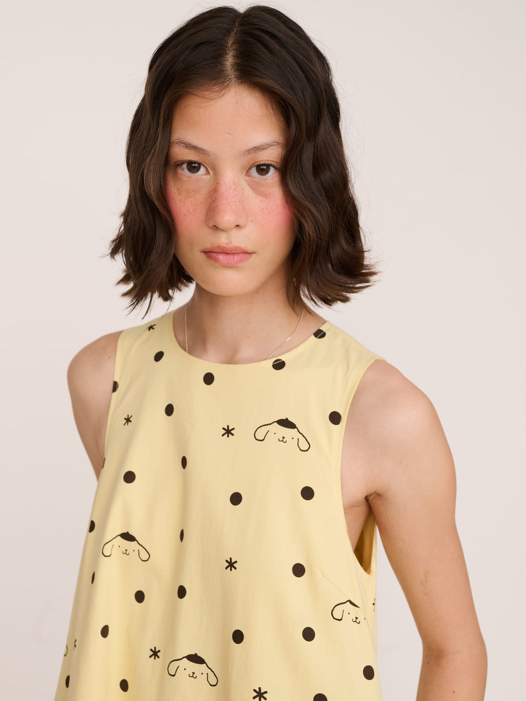 model:Jess wears size S and is 5’7”
