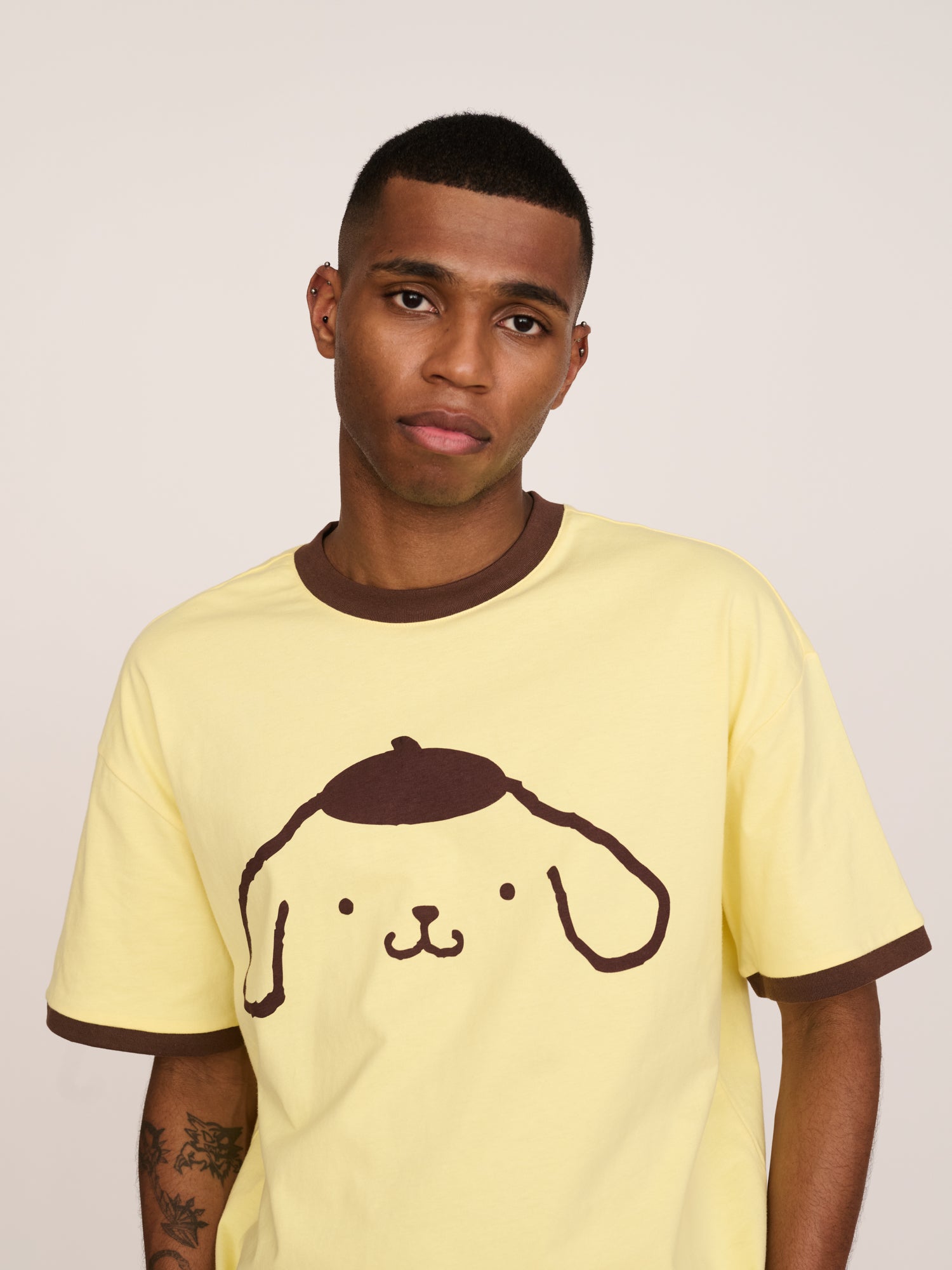 Pompompurin Face T-shirt - PRE-ORDER SHIPS FROM MID AUGUST – Lazy Oaf