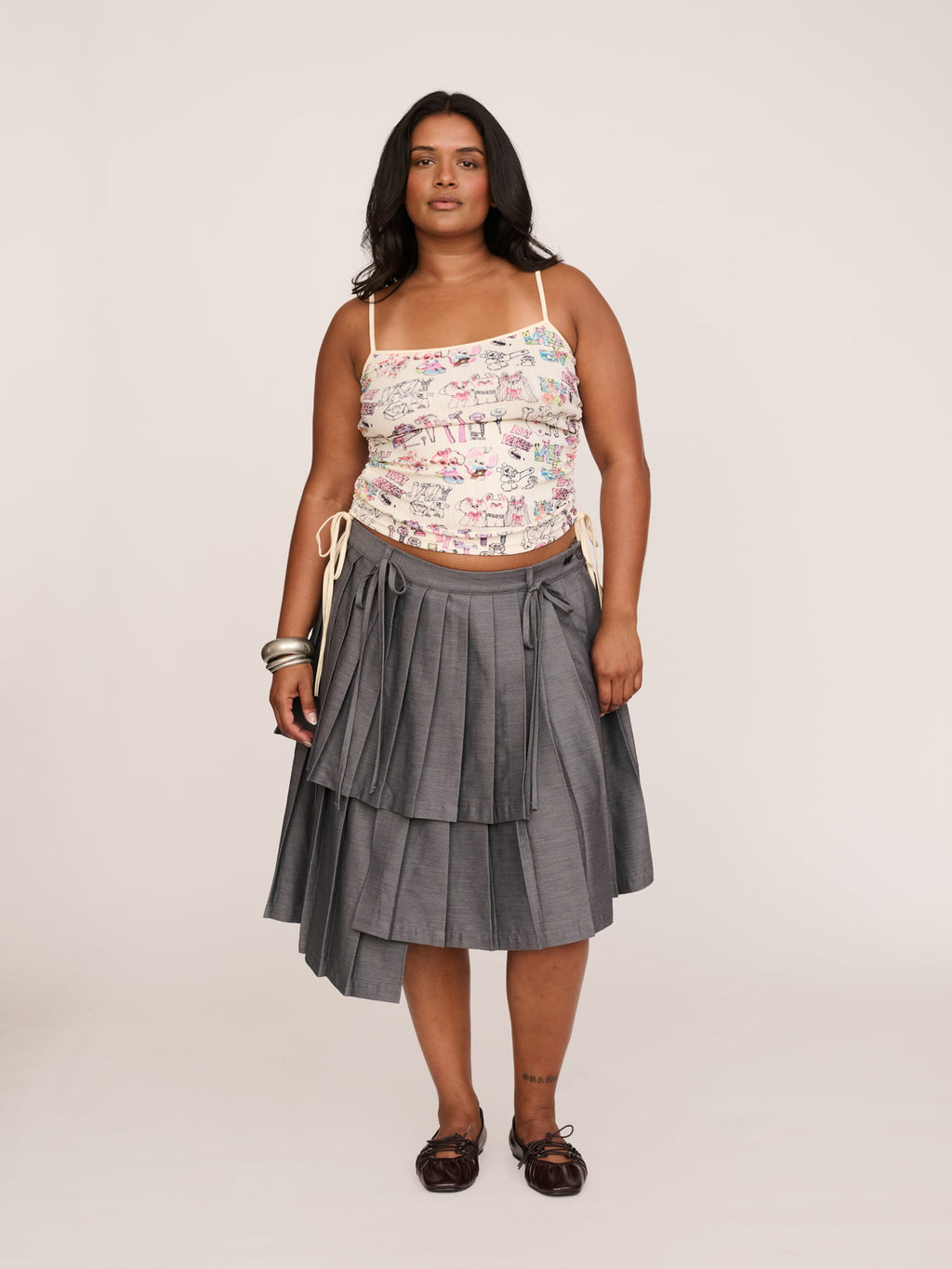 model:Sha wears size XXL and is 5’9”