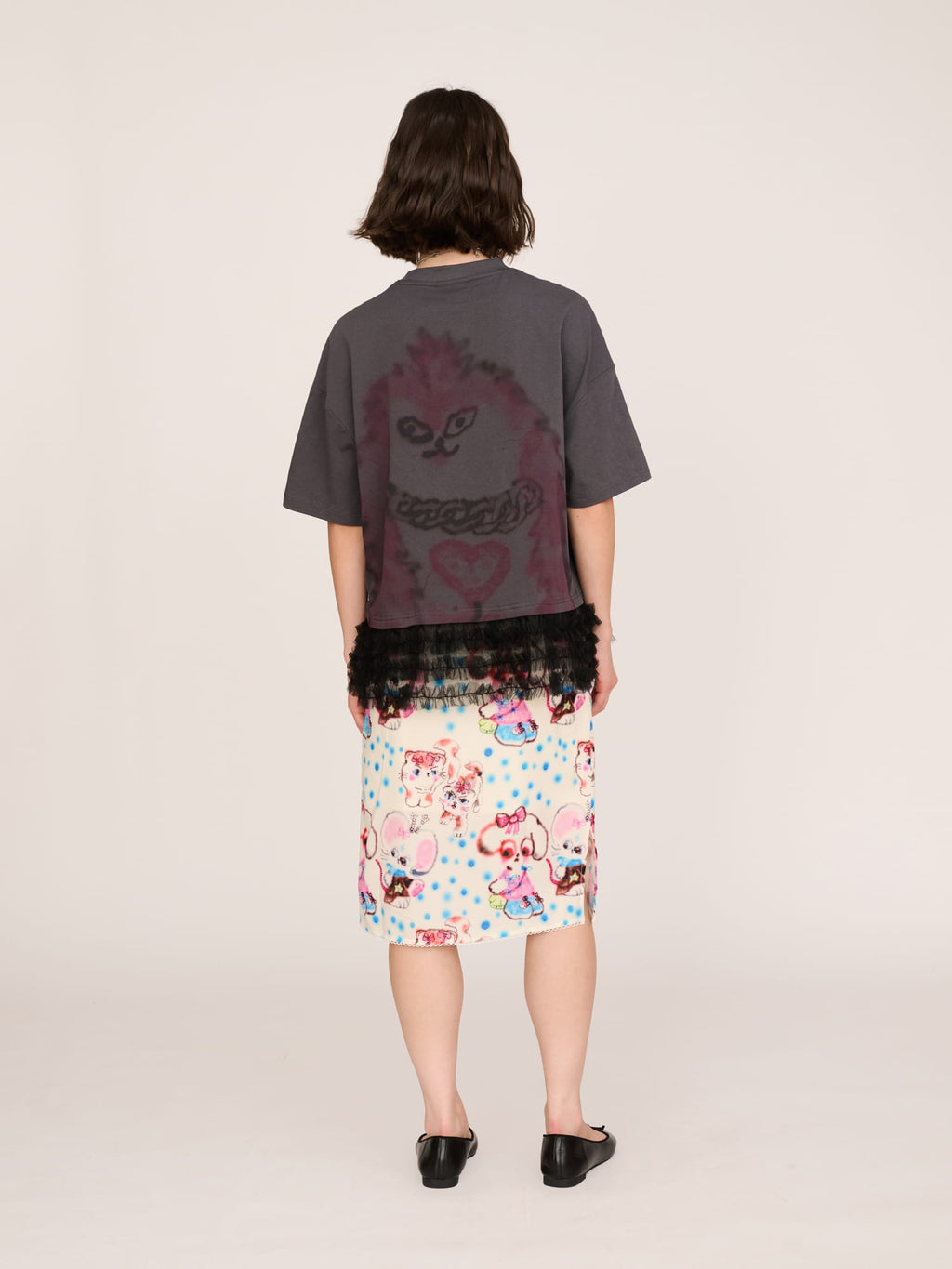 model:Jess wears size S and is 5’7”