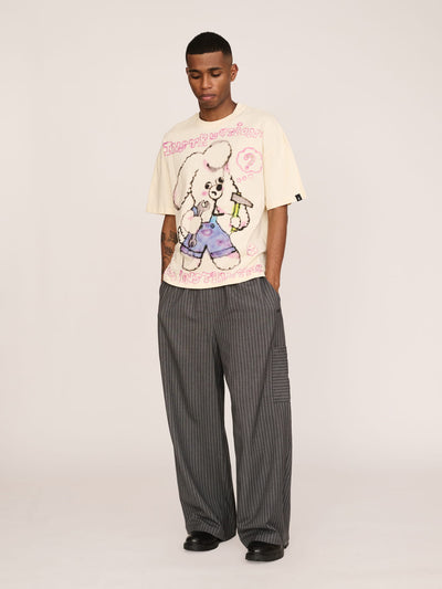 model:Paris wears size L and is 6’2”