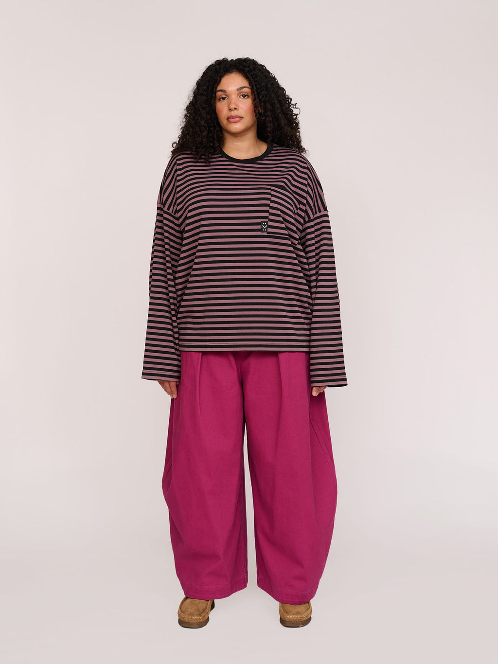 Happy Tab Long Sleeve T-Shirt