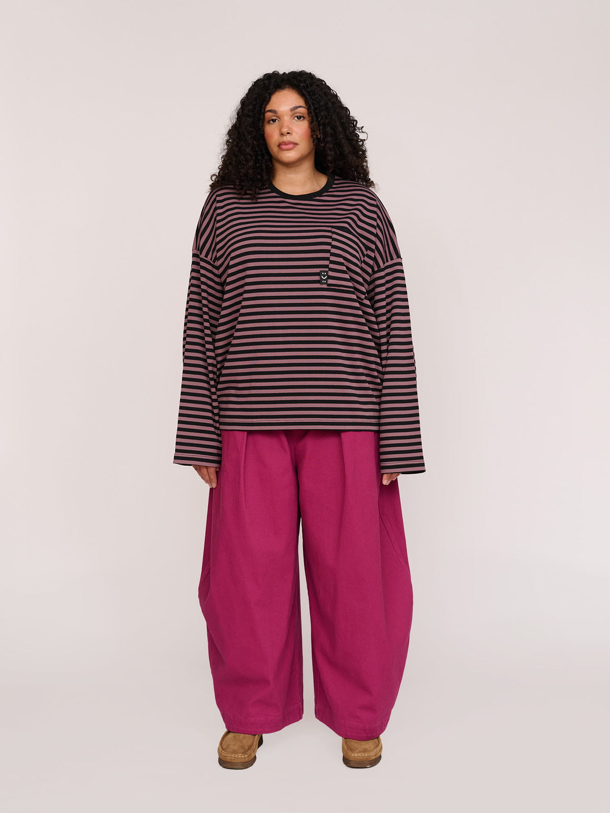 Happy Tab Long Sleeve T-Shirt